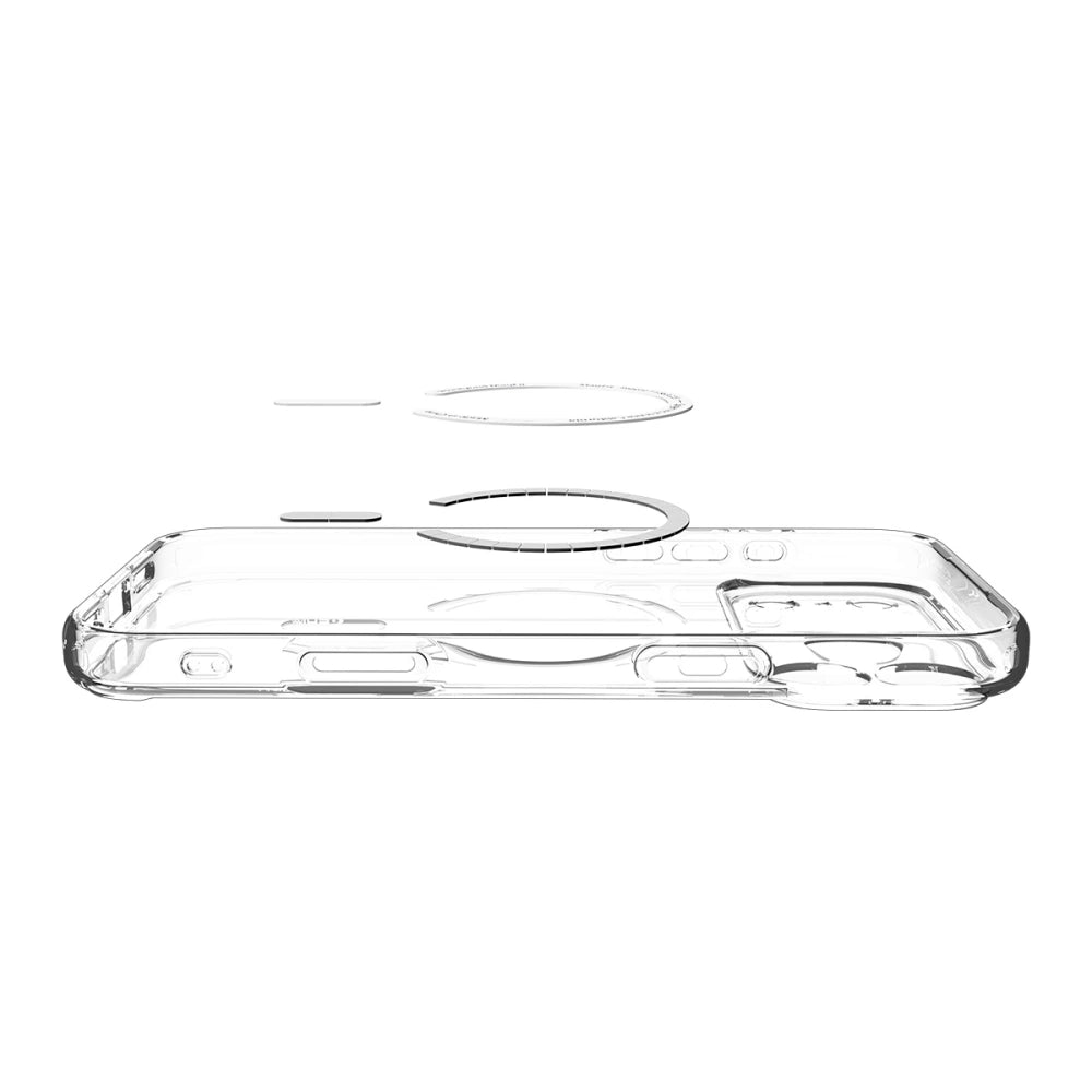 Spigen iPhone 17 Pro - Ultra Hybrid Mag - Σκληρή Θήκη με Πλαίσιο Σιλικόνης Και MagSafe - Clear / White