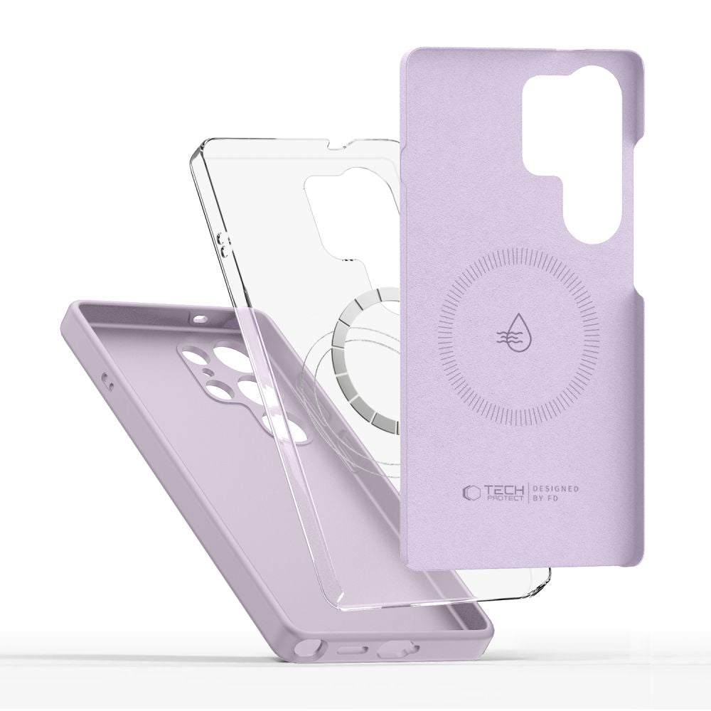 Tech - Protect Samsung Galaxy S25 Ultra Liquid Silicone - MagSafe Θήκη Σιλικόνης TPU - Mauve