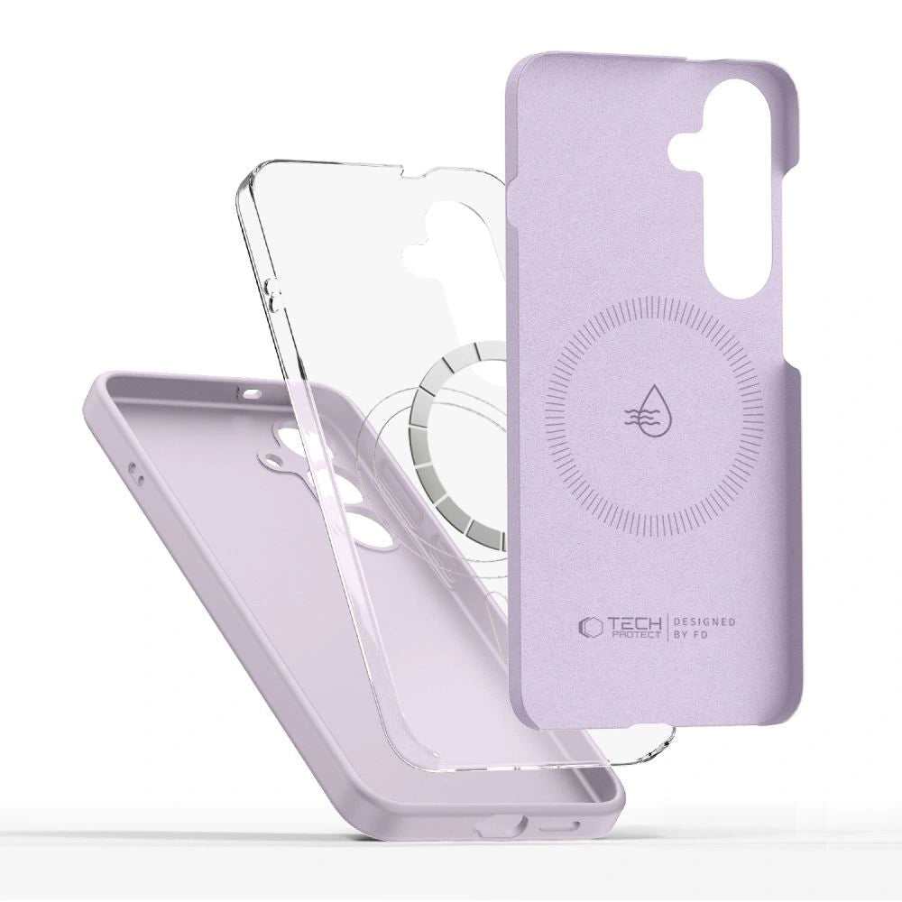 Tech - Protect Samsung Galaxy S25 Edge - Liquid Silicone MagSafe Θήκη Σιλικόνης TPU - Mauve