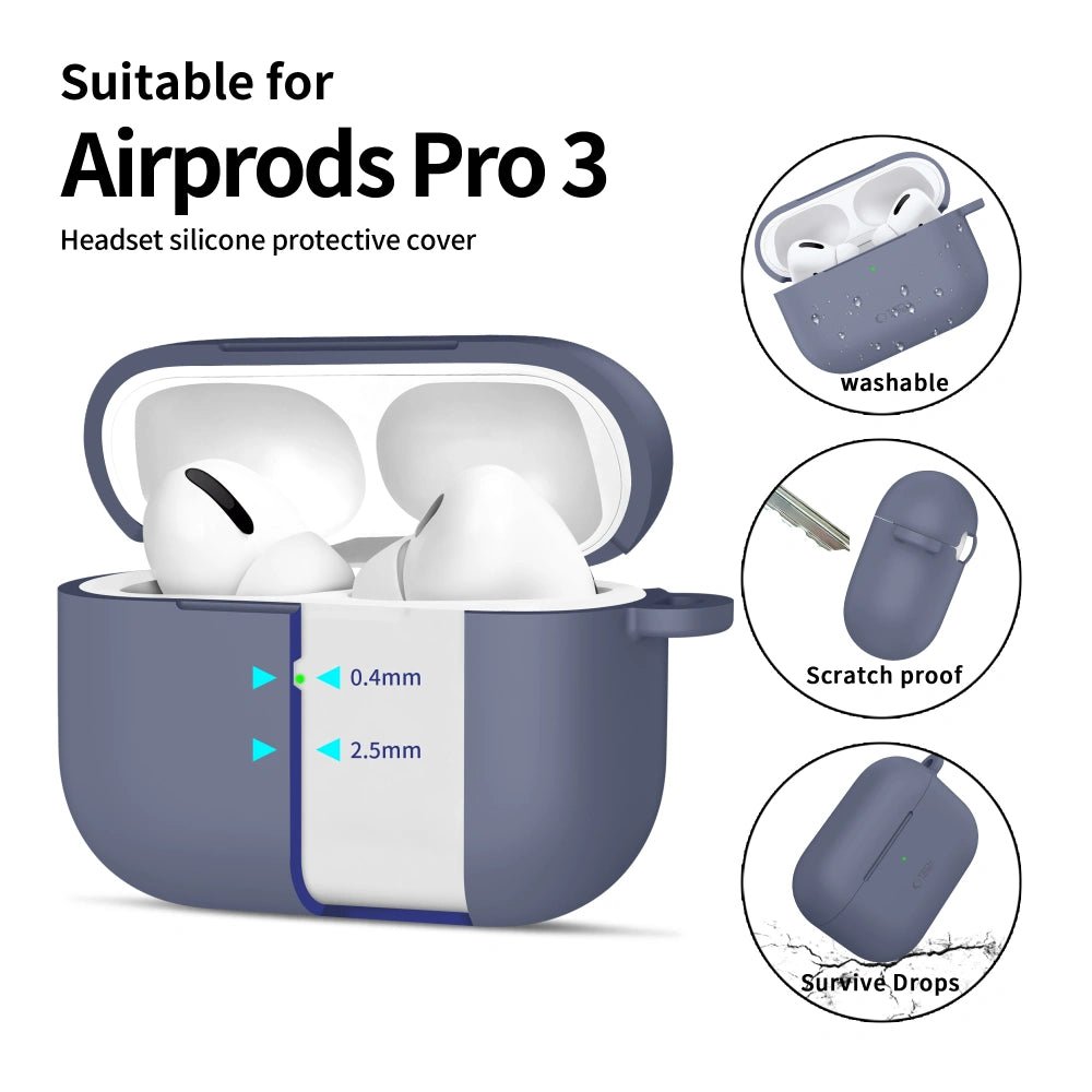 Tech - Protect AirPods Pro 3 - Θήκη Σιλικόνης - Silicone Hook - Baby Blue