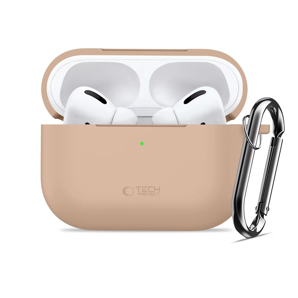 Tech - Protect AirPods Pro 3 - Θήκη Σιλικόνης - Silicone Hook - Caffe Latte