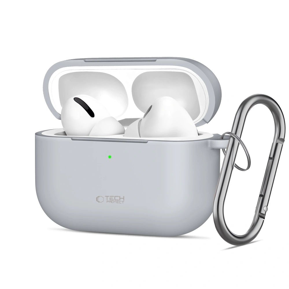 Tech - Protect AirPods Pro 3 - Θήκη Σιλικόνης - Silicone Hook - Crayon Grey