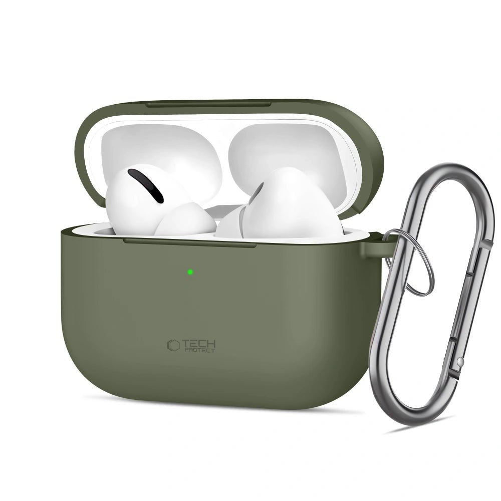 Tech - Protect AirPods Pro 3 - Θήκη Σιλικόνης - Silicone Hook - Olive Green