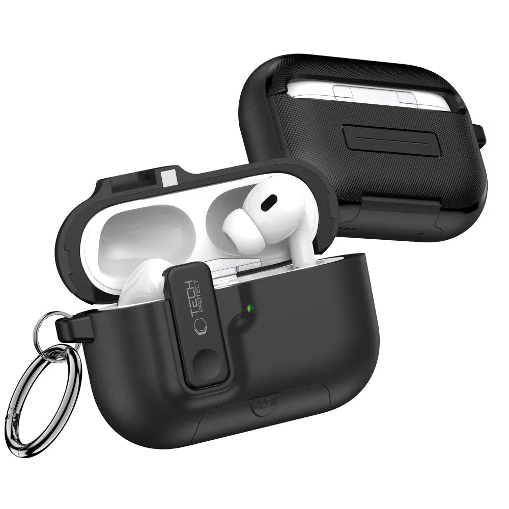Tech - Protect AirPods Pro 3 - Θήκη από Σκληρό Πλαστικό - Slim Hook - Black
