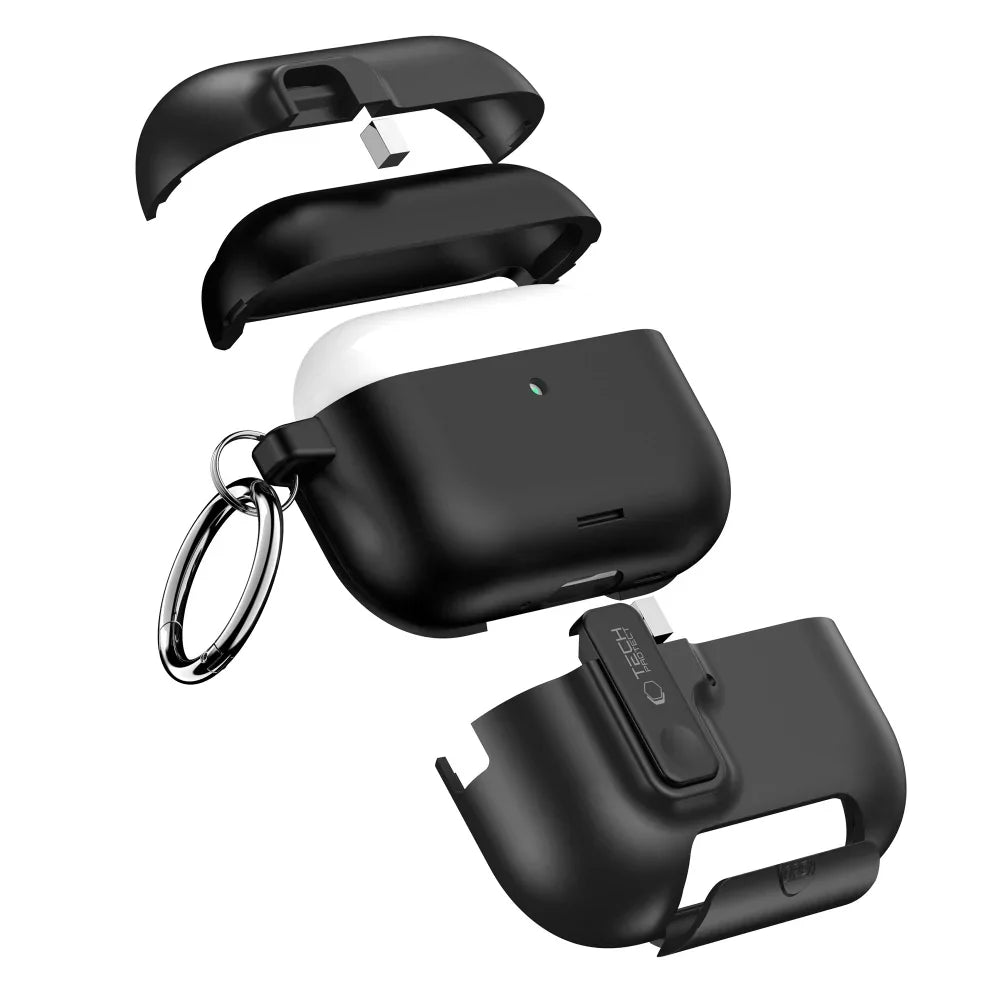 Tech - Protect AirPods Pro 3 - Θήκη από Σκληρό Πλαστικό - Slim Hook - Black
