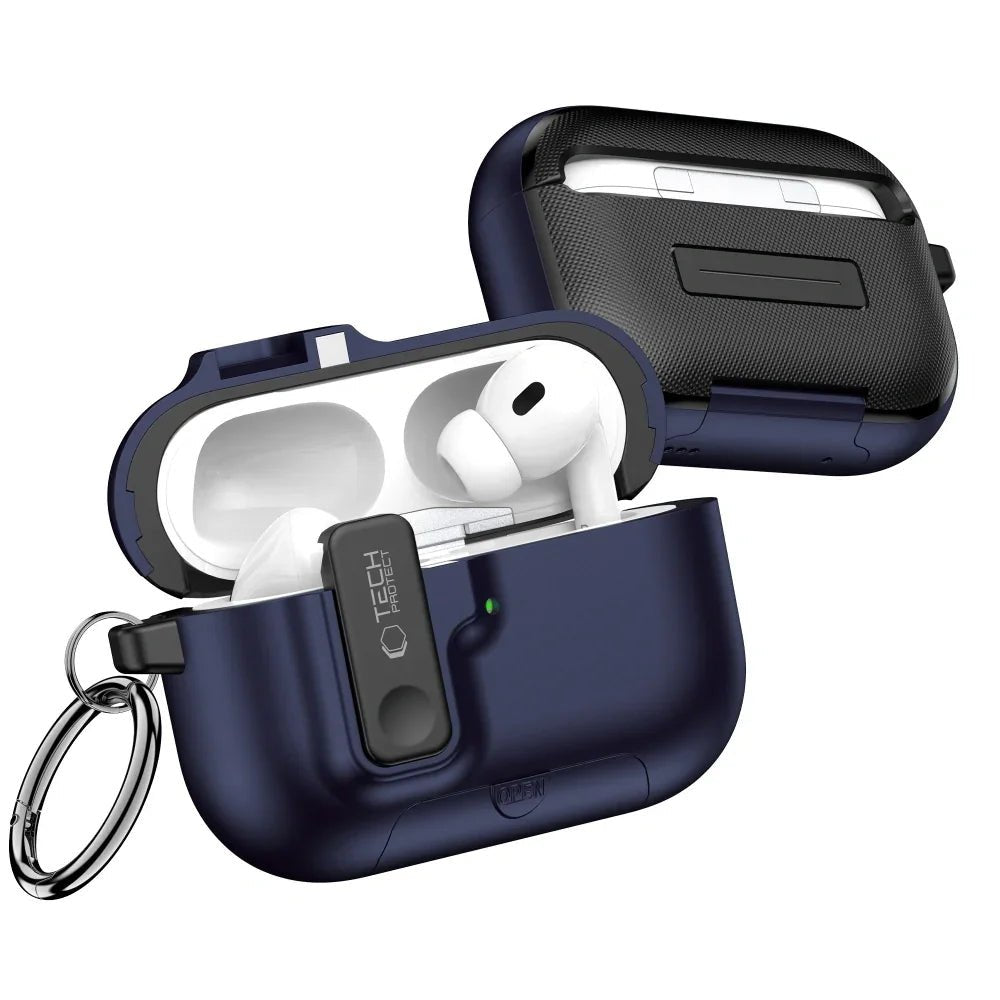 Tech - Protect AirPods Pro 3 - Θήκη από Σκληρό Πλαστικό - Slim Hook - Navy Blue