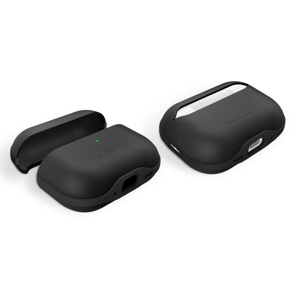 Tech - Protect AirPods Pro 3 - Δερμάτινη Θήκη - NaturalFit - Black