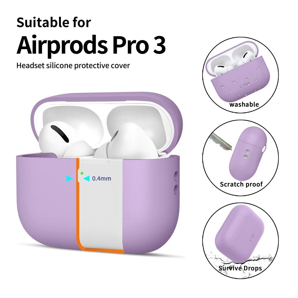 Tech - Protect AirPods Pro 3 - Θήκη Σιλικόνης - Silicone - Lavender