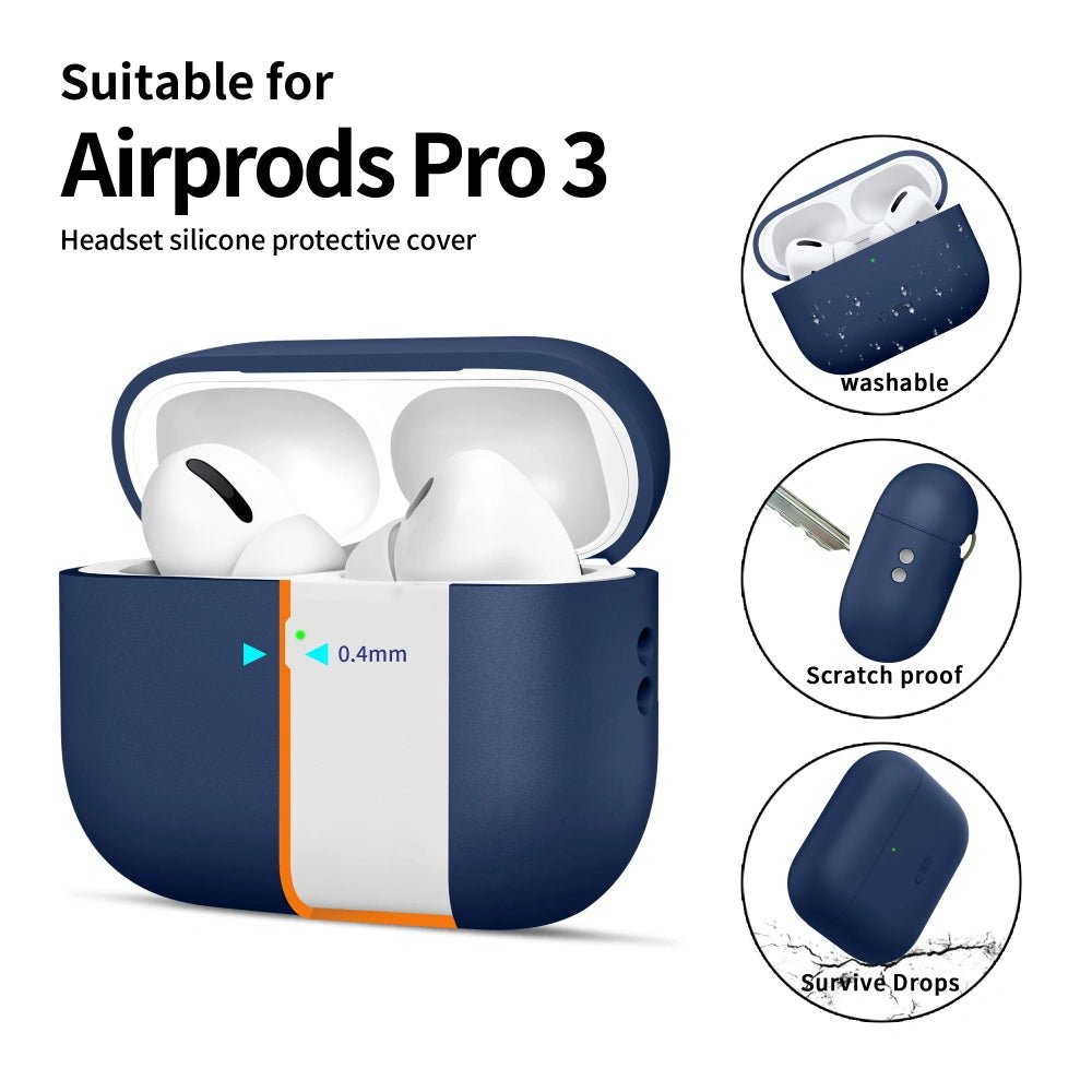 Tech - Protect AirPods Pro 3 - Θήκη Σιλικόνης - Silicone - Navy Blue