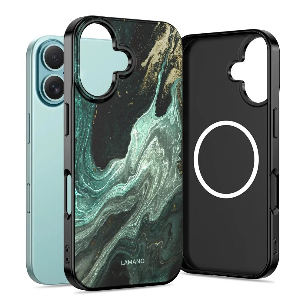 Tech - Protect iPhone 16 - Lamano MagSafe - Σκληρή Θήκη με MagSafe - Verde Aura