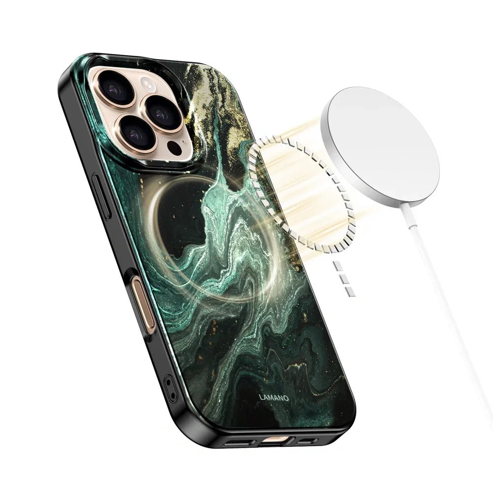 Tech - Protect iPhone 16 Pro Max - Lamano MagSafe - Σκληρή Θήκη με MagSafe - Verde Aura