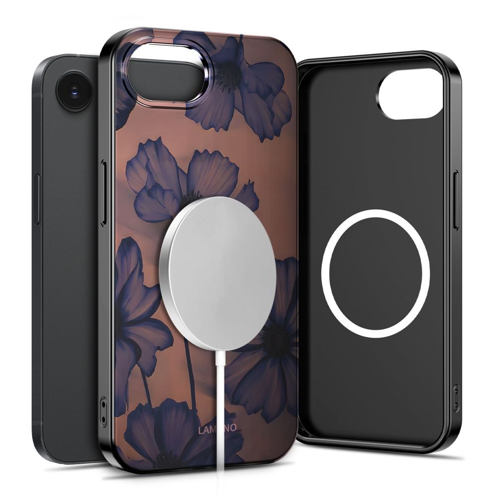 Tech - Protect iPhone 16e / iPhone 17e - Σκληρή Θήκη με MagSafe - Lamano MagSafe - Velvet Night