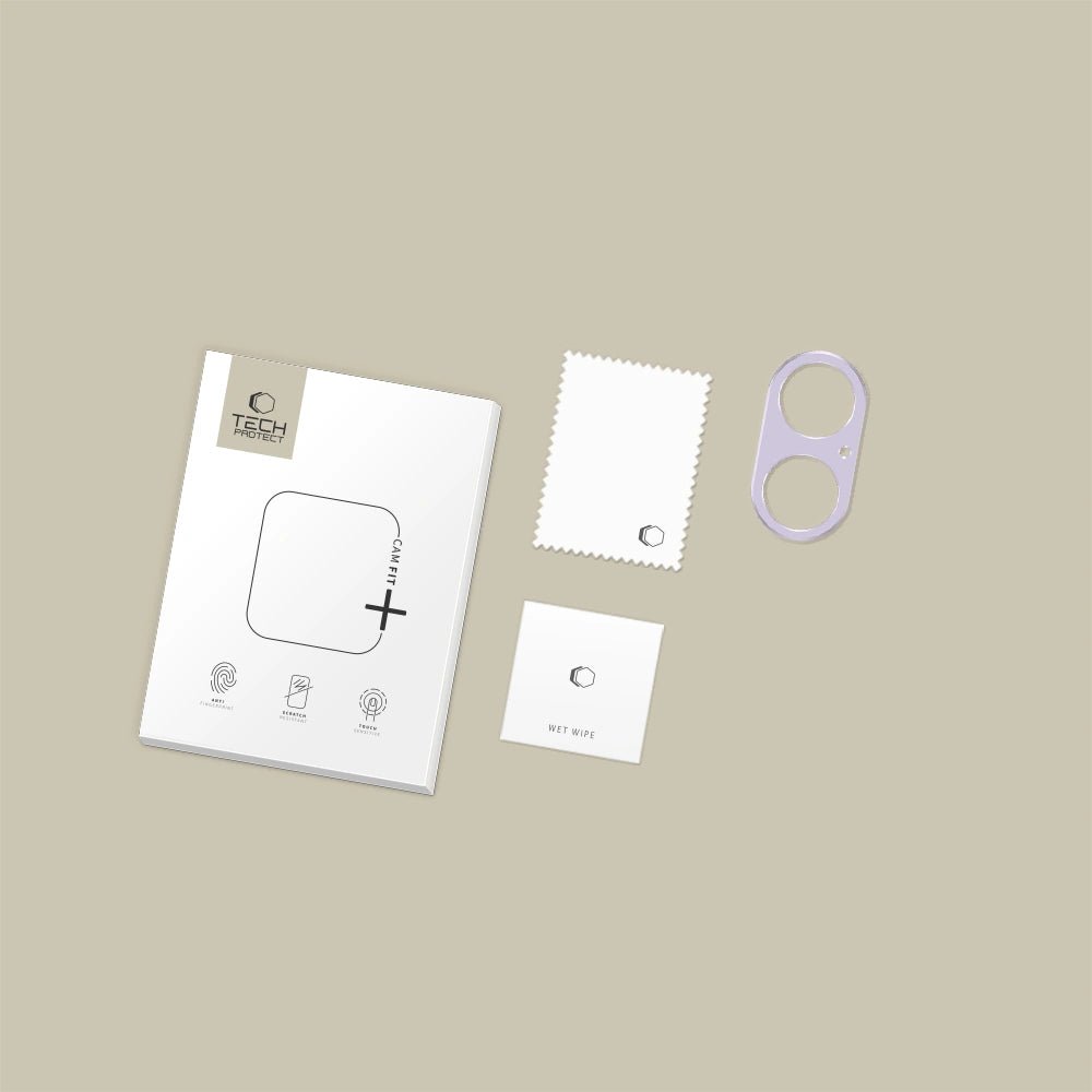 Tech - Protect iPhone 17 - Camalloy Fit+ - Μεταλλικό Προστατευτικό για την Κάμερα - Lavender