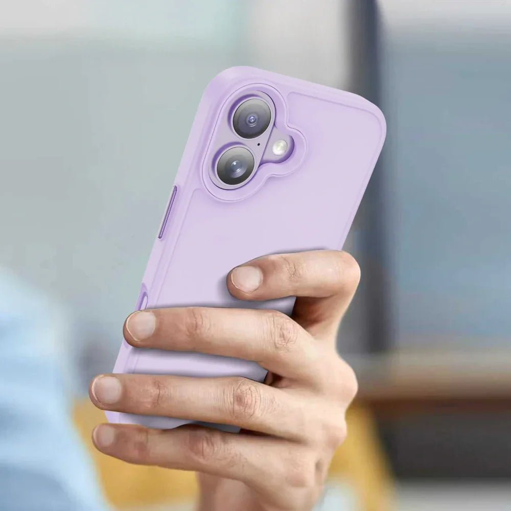 Tech - Protect iPhone 17 - MagMat - Σκληρή Θήκη με Πλαίσιο Σιλικόνης - Matte Lavender