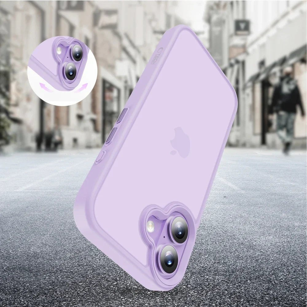 Tech - Protect iPhone 17 - MagMat - Σκληρή Θήκη με Πλαίσιο Σιλικόνης - Matte Lavender