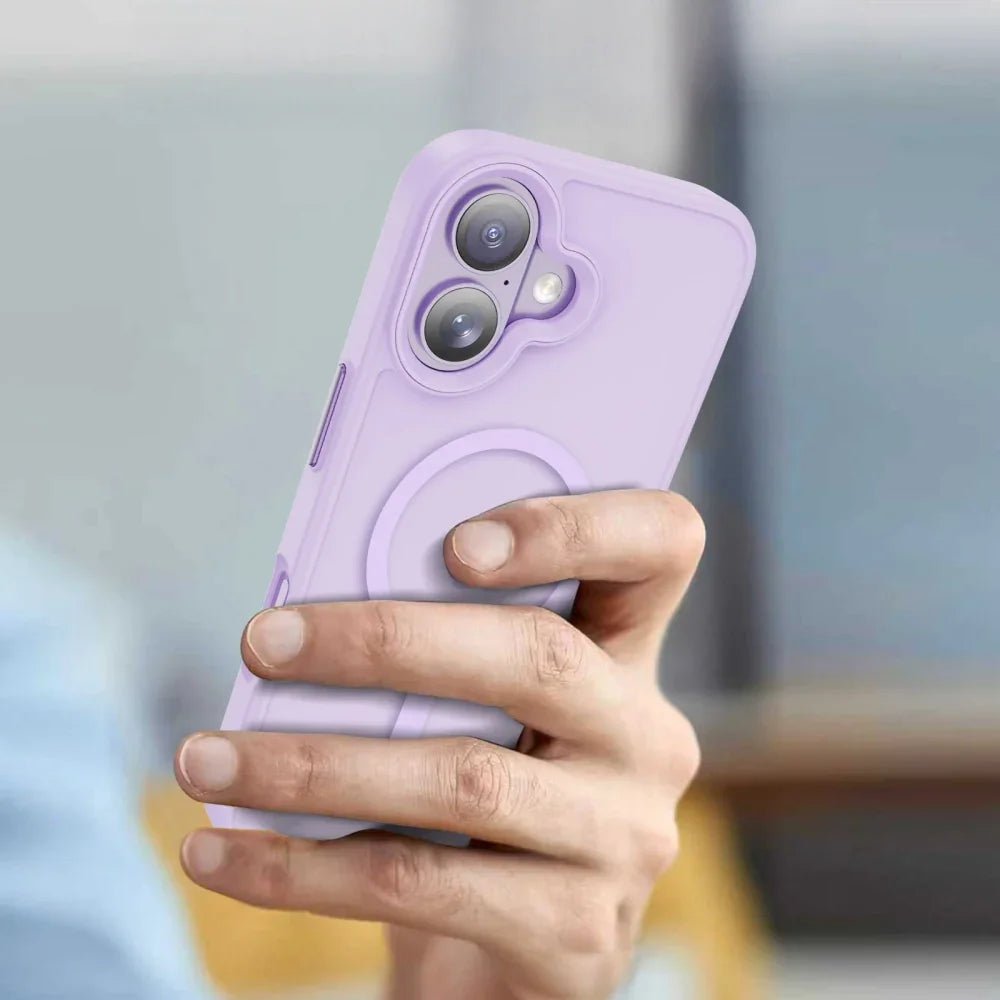 Tech - Protect iPhone 17 - MagMat MagSafe - Σκληρή Θήκη με Πλαίσιο Σιλικόνης και MagSafe - Matte Lavender