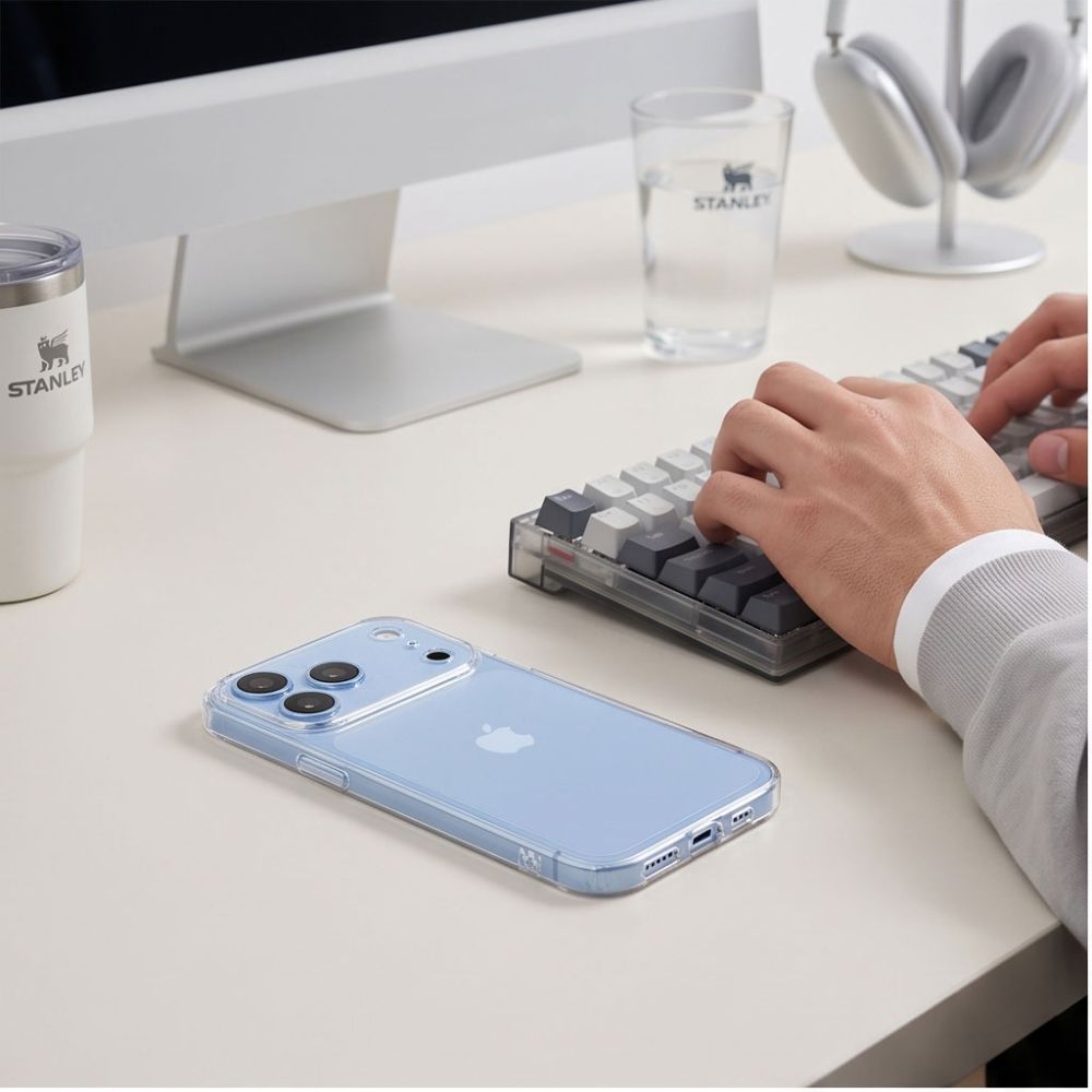 Tech-Protect iPhone 17 Pro / iPhone 18 Pro - Flexair - Θήκη Σιλικόνης - Clear