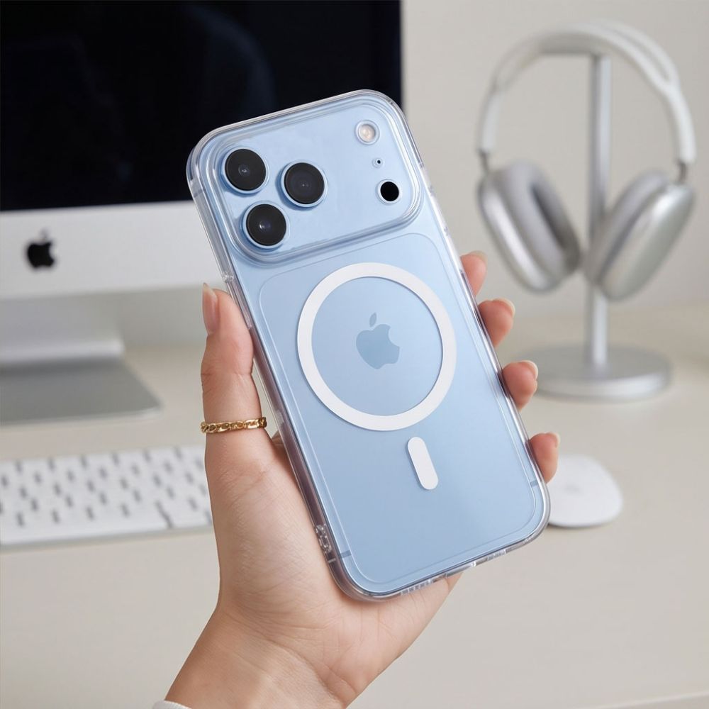 Tech-Protect iPhone 17 Pro / iPhone 18 Pro - Flexair - Θήκη Σιλικόνης TPU με MagSafe - Clear