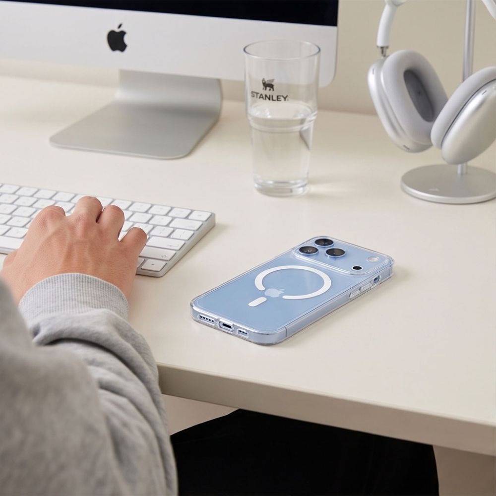 Tech-Protect iPhone 17 Pro / iPhone 18 Pro - Flexair - Θήκη Σιλικόνης TPU με MagSafe - Clear
