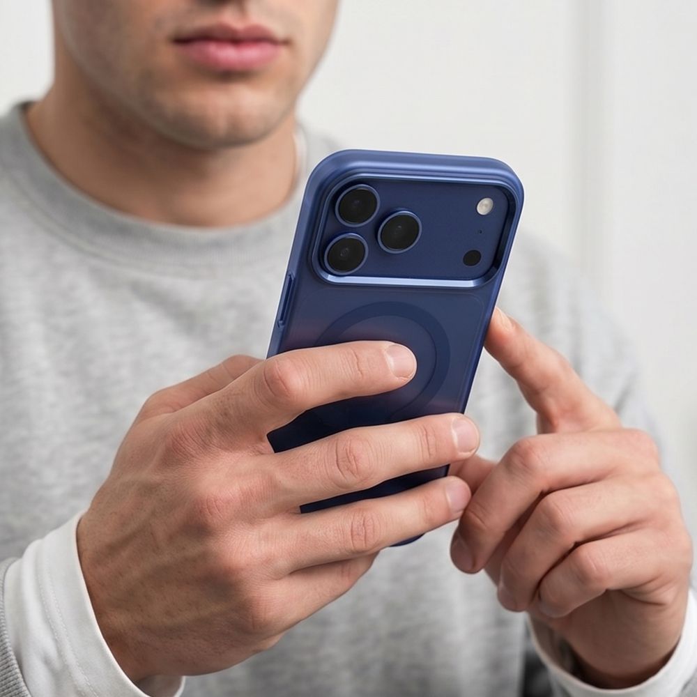 Tech-Protect iPhone 17 Pro / iPhone 18 Pro - Σκληρή Θήκη - MagZero MagSafe - Matte Deep Blue
