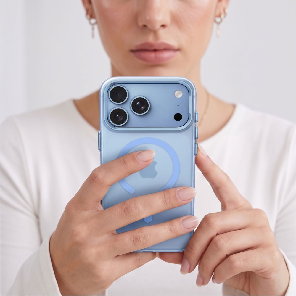 Tech-Protect iPhone 17 Pro / iPhone 18 Pro - Σκληρή Θήκη - MagZero MagSafe - Matte Light Blue