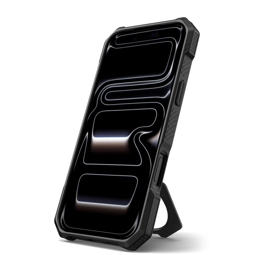 Tech-Protect iPhone 17 Pro / iPhone 18 Pro - Σκληρή Θήκη με Δαχτυλίδι Συγκράτησης / Stand - MagForce MagSafe - Matte Black