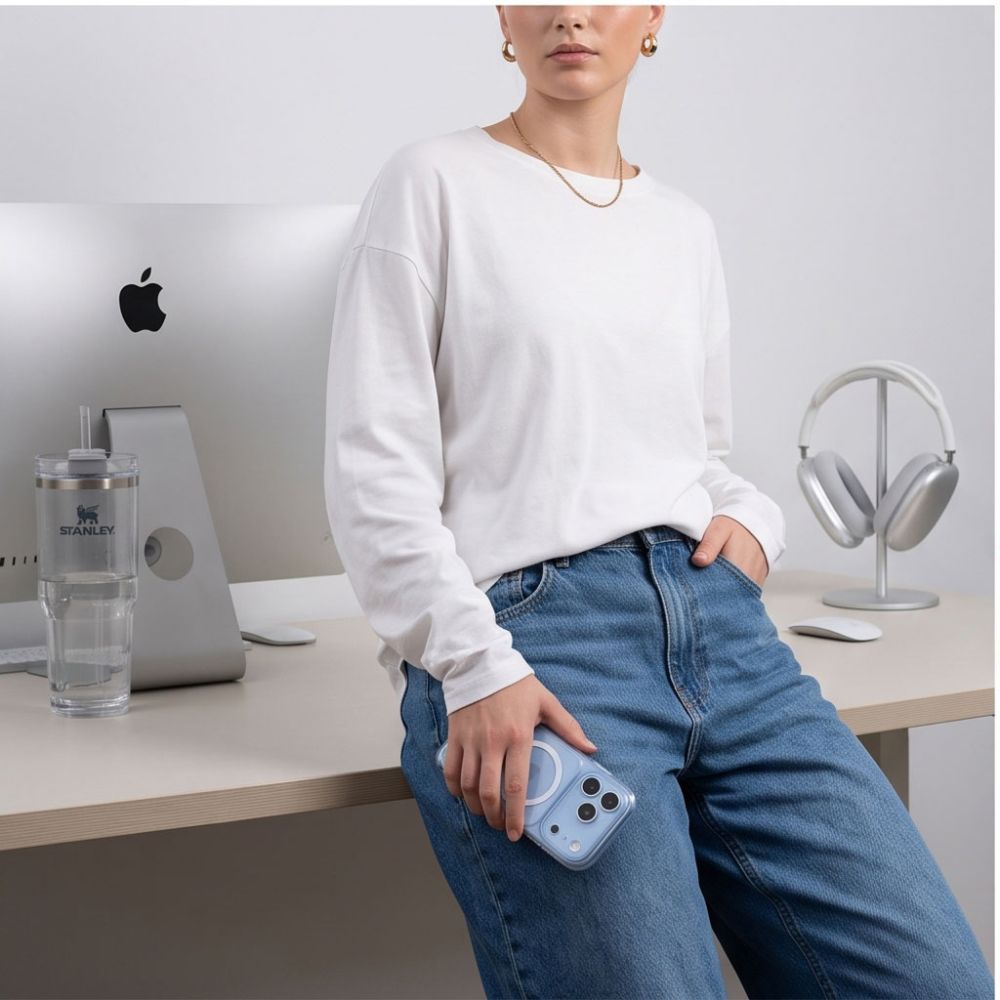 Tech-Protect iPhone 17 Pro / iPhone 18 Pro - Σκληρή Θήκη με Πλαίσιο Σιλικόνης - MagPeak MagSafe CC - Clear