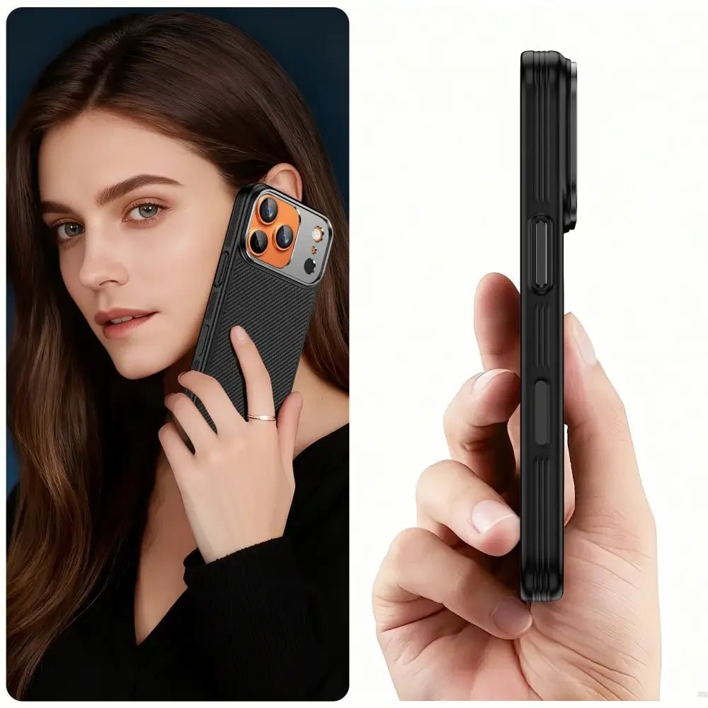 Tech - Protect iPhone 17 Pro - Kevlar Aramid CC MagSafe - Σκληρή Θήκη Kevlar - Black