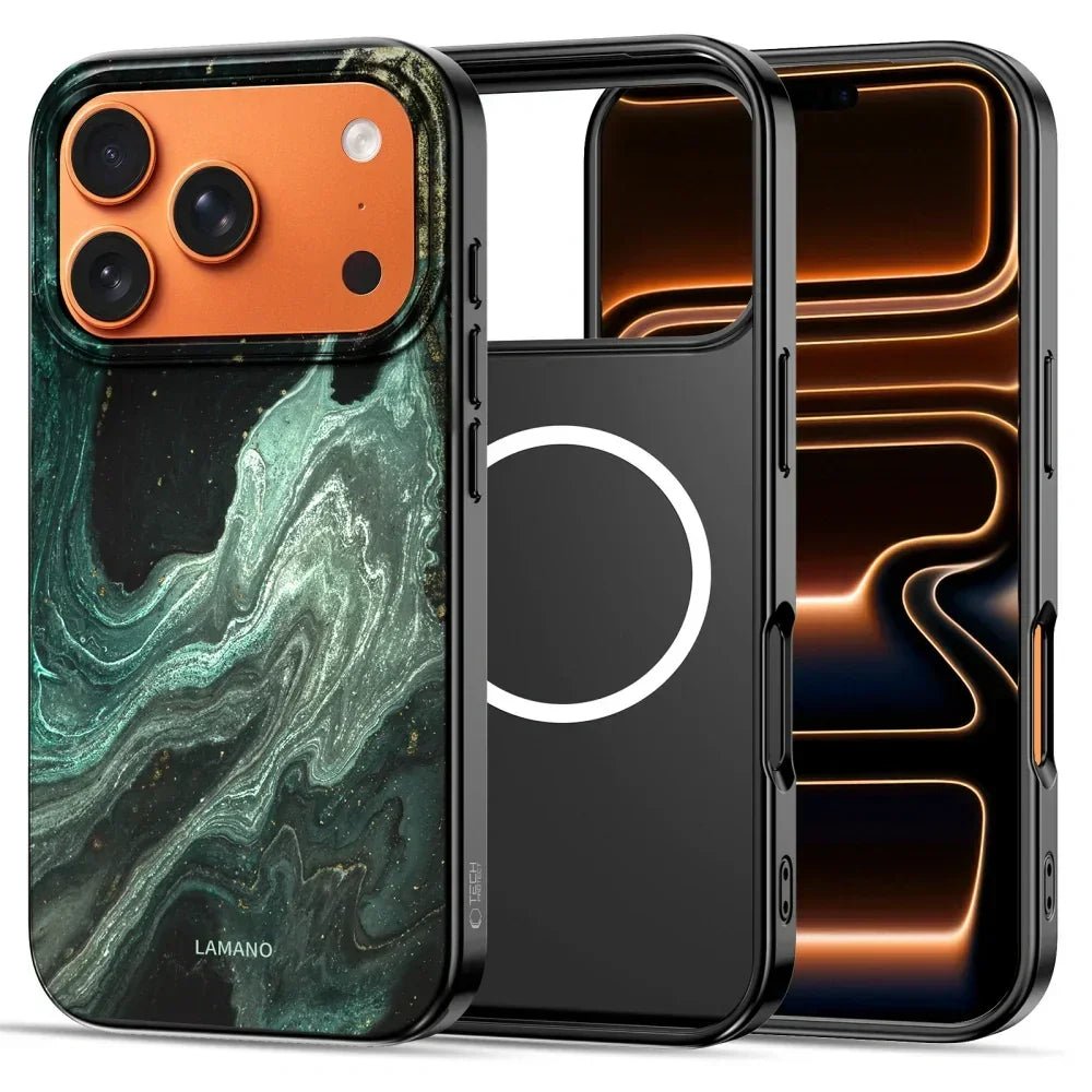 Tech - Protect iPhone 17 Pro - Lamano MagSafe - Σκληρή Θήκη με MagSafe - Verde Aura