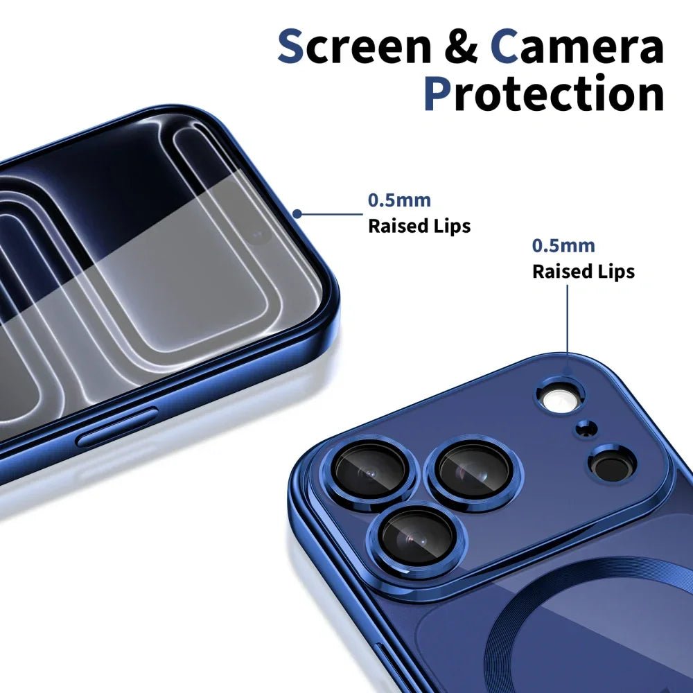 Tech - Protect iPhone 17 Pro MagFlex - Θήκη Σιλικόνης TPU με MagSafe - Shiny Deep Blue