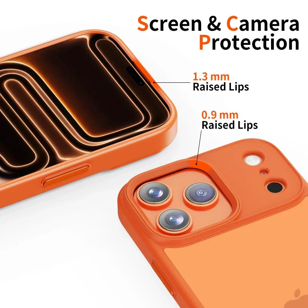 Tech - Protect iPhone 17 Pro - MagMat - Σκληρή Θήκη με Πλαίσιο Σιλικόνης - Matte Cosmic Orange