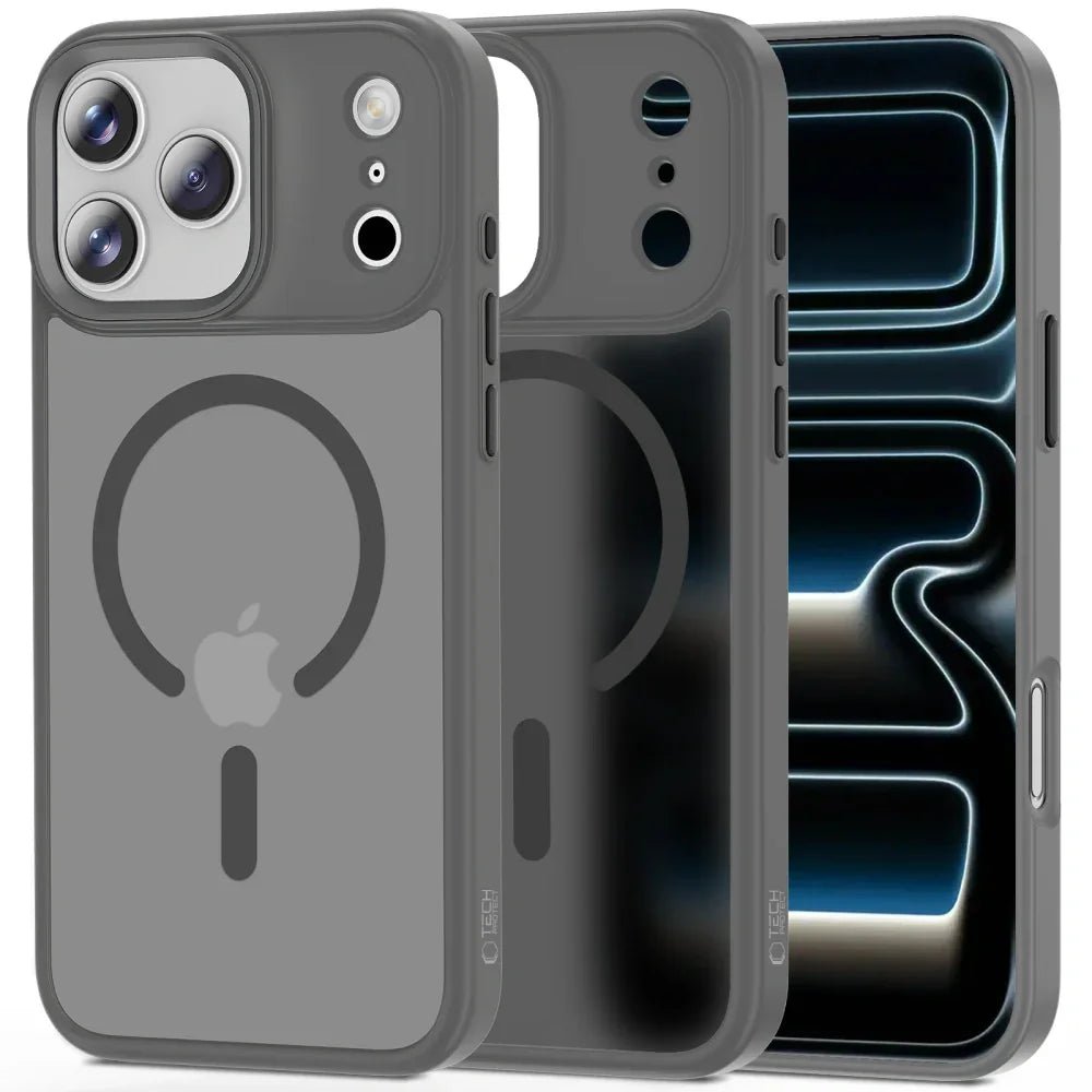 Tech - Protect iPhone 17 Pro - MagMat MagSafe - Σκληρή Θήκη με Πλαίσιο Σιλικόνης και MagSafe - Matte Crayon Grey