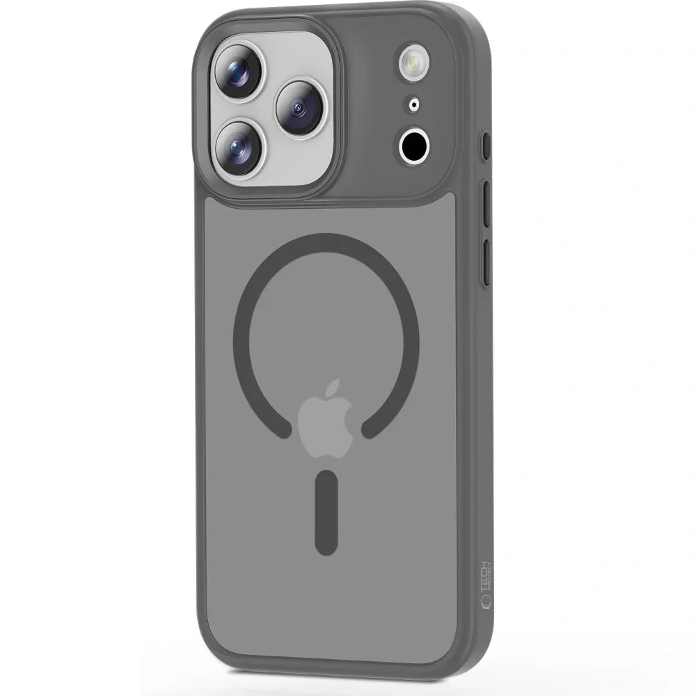 Tech - Protect iPhone 17 Pro - MagMat MagSafe - Σκληρή Θήκη με Πλαίσιο Σιλικόνης και MagSafe - Matte Crayon Grey