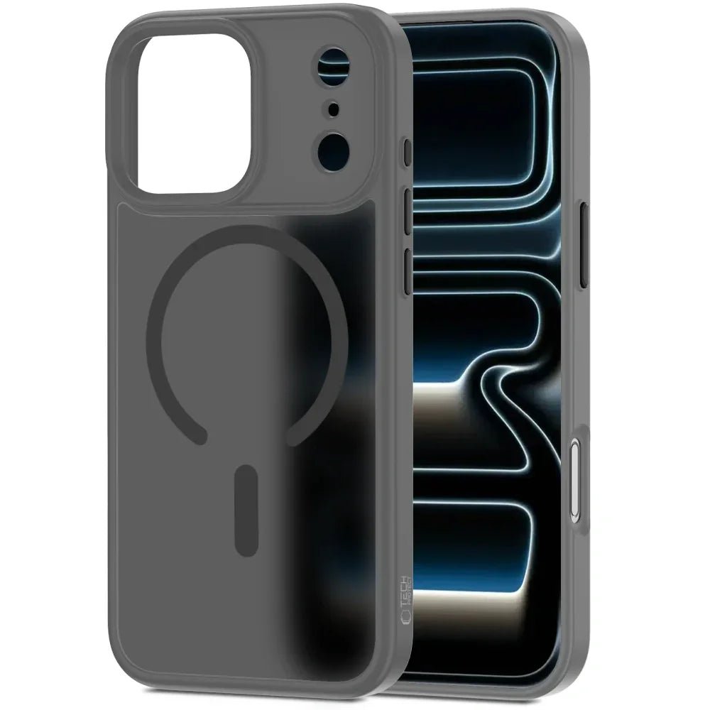 Tech - Protect iPhone 17 Pro - MagMat MagSafe - Σκληρή Θήκη με Πλαίσιο Σιλικόνης και MagSafe - Matte Crayon Grey