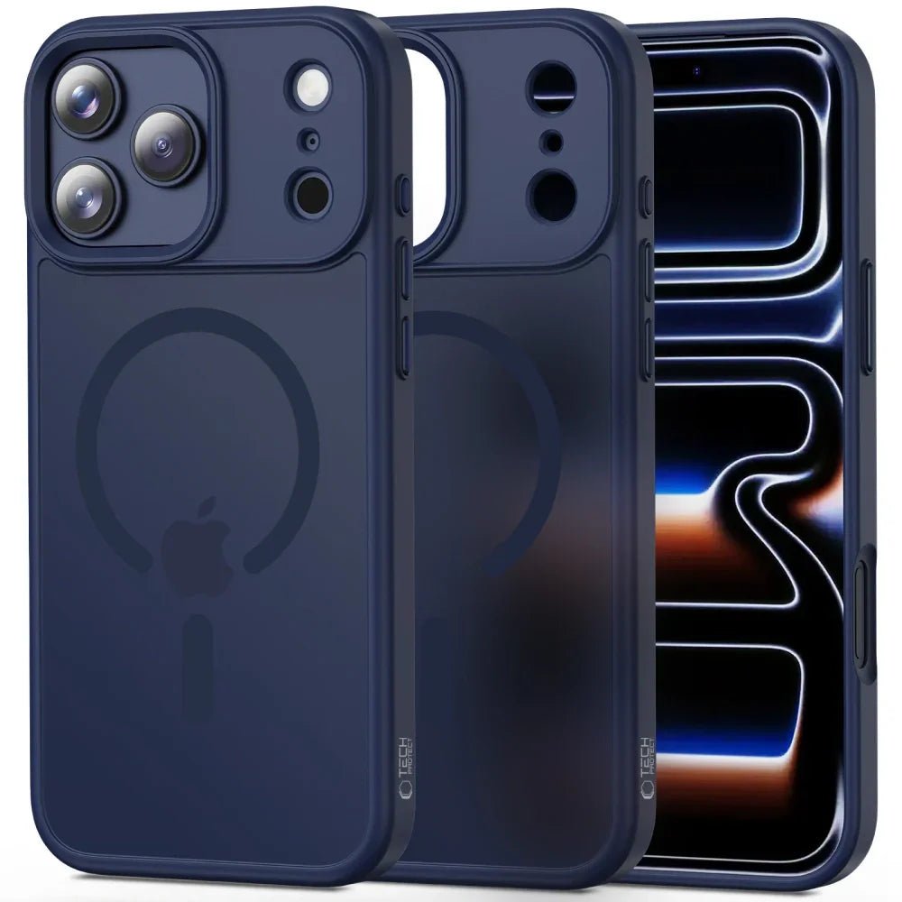 Tech - Protect iPhone 17 Pro - MagMat MagSafe - Σκληρή Θήκη με Πλαίσιο Σιλικόνης και MagSafe - Matte Deep Blue