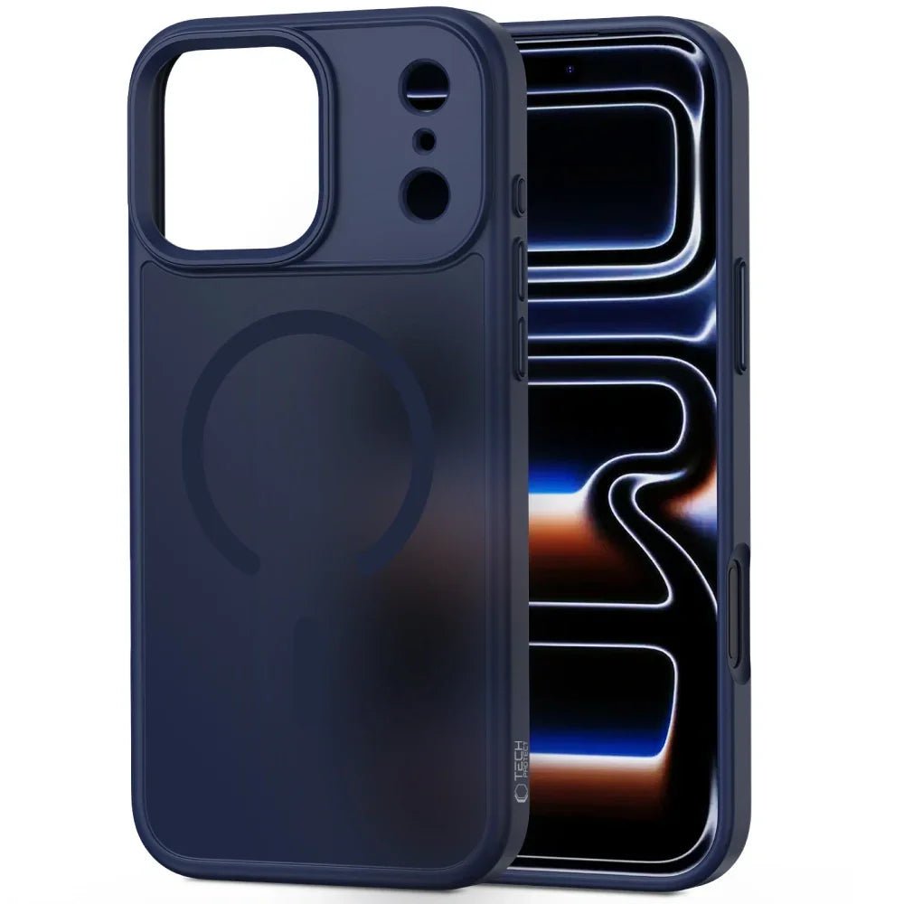 Tech - Protect iPhone 17 Pro - MagMat MagSafe - Σκληρή Θήκη με Πλαίσιο Σιλικόνης και MagSafe - Matte Deep Blue