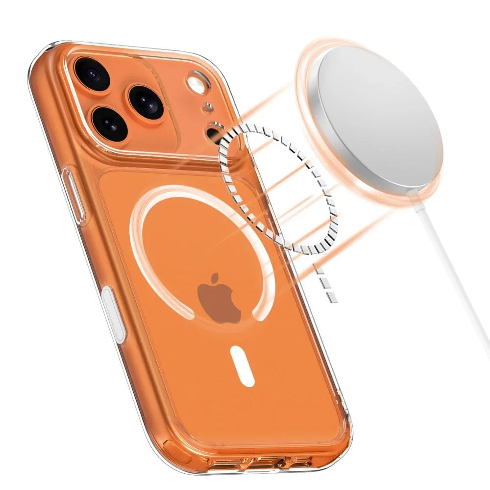 Tech - Protect iPhone 17 Pro - MagPeak MagSafe CC - Σκληρή Θήκη με Πλαίσιο Σιλικόνης - Clear