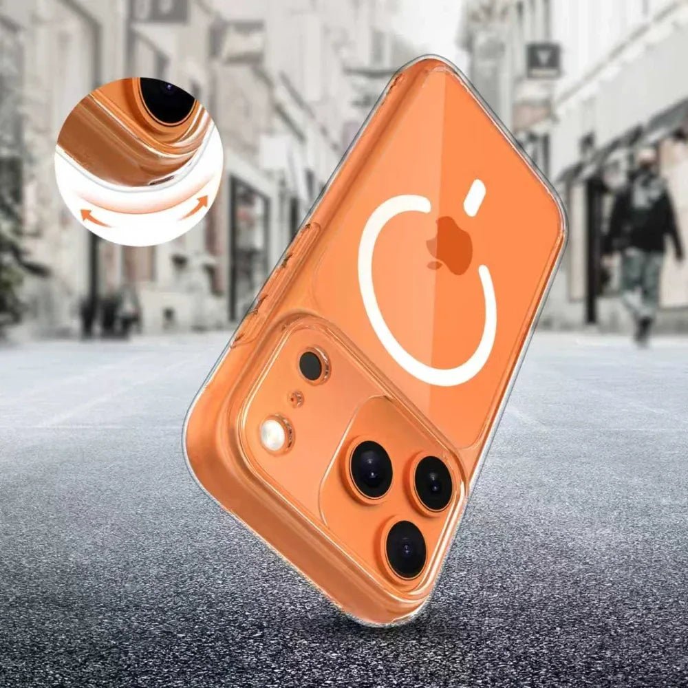 Tech - Protect iPhone 17 Pro - MagPeak MagSafe CC - Σκληρή Θήκη με Πλαίσιο Σιλικόνης - Clear