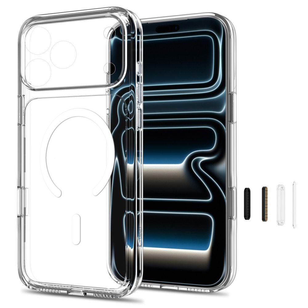 Tech-Protect iPhone 17 Pro Max / iPhone 18 Pro Max - Flexair Hybrid CC MagSafe - Σκληρή Θήκη με Πλαίσιο Σιλικόνης - Clear