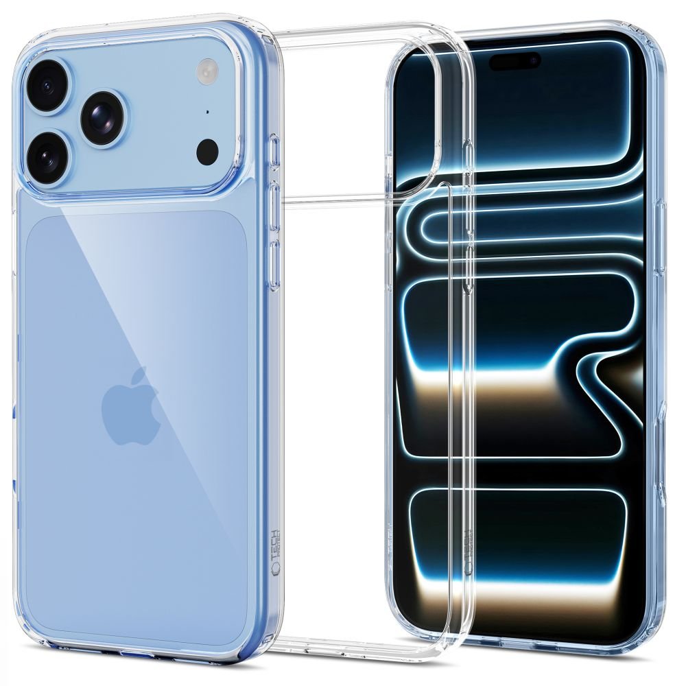 Tech-Protect iPhone 17 Pro Max / iPhone 18 Pro Max - Flexair Hybrid - Σκληρή Θήκη με Πλαίσιο Σιλικόνης - Clear