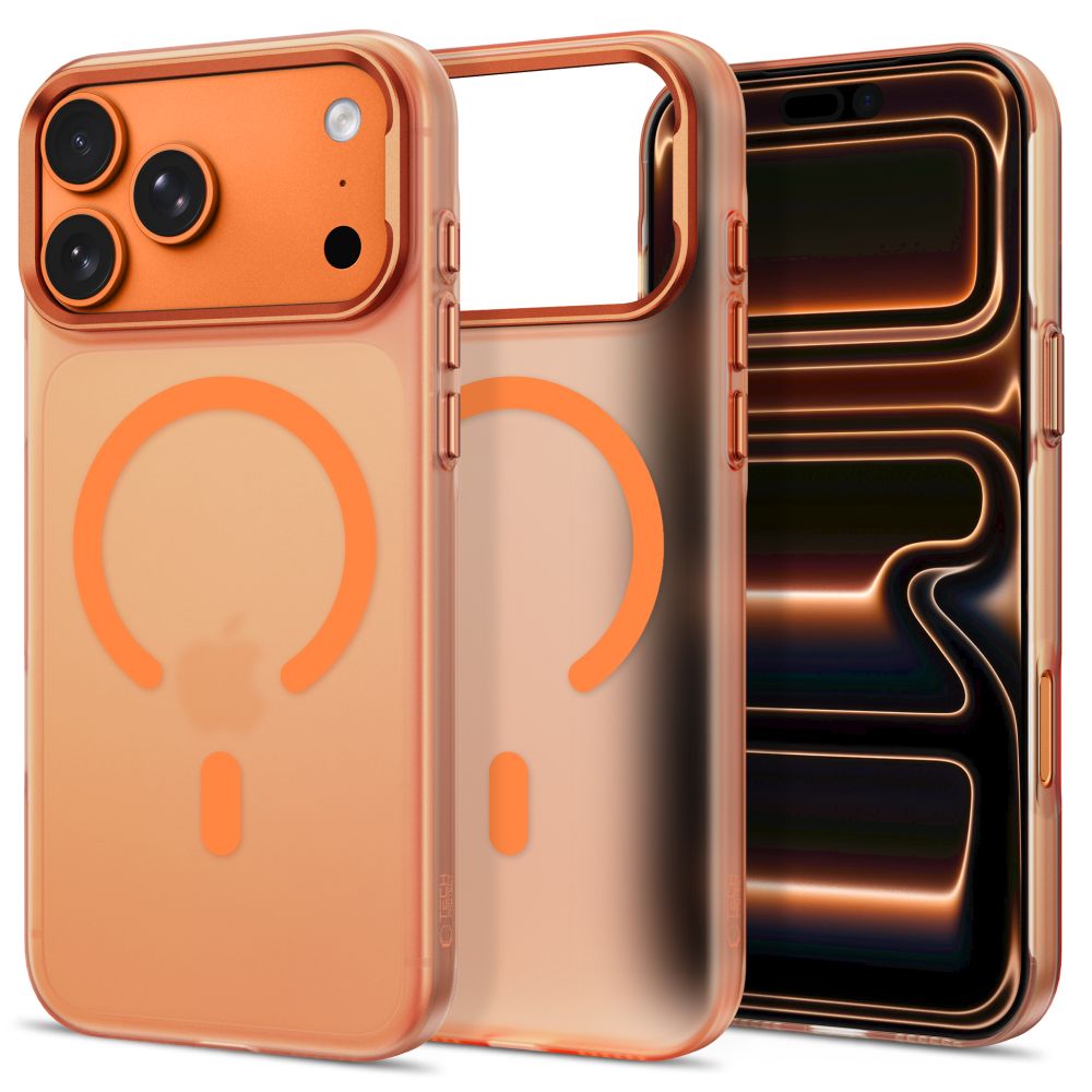 Tech-Protect iPhone 17 Pro Max / iPhone 18 Pro Max - Σκληρή Θήκη - MagZero MagSafe - Matte Cosmic Orange