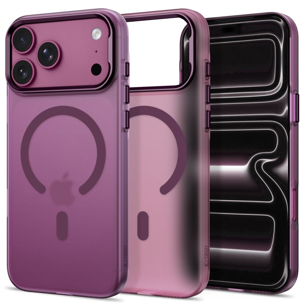 Tech-Protect iPhone 17 Pro Max / iPhone 18 Pro Max - Σκληρή Θήκη - MagZero MagSafe - Matte Dark Cherry