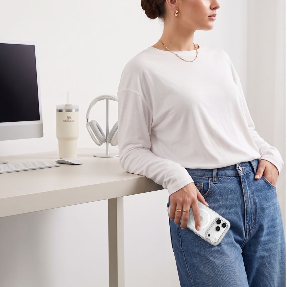 Tech-Protect iPhone 17 Pro Max / iPhone 18 Pro Max - Σκληρή Θήκη - MagZero MagSafe - Matte White