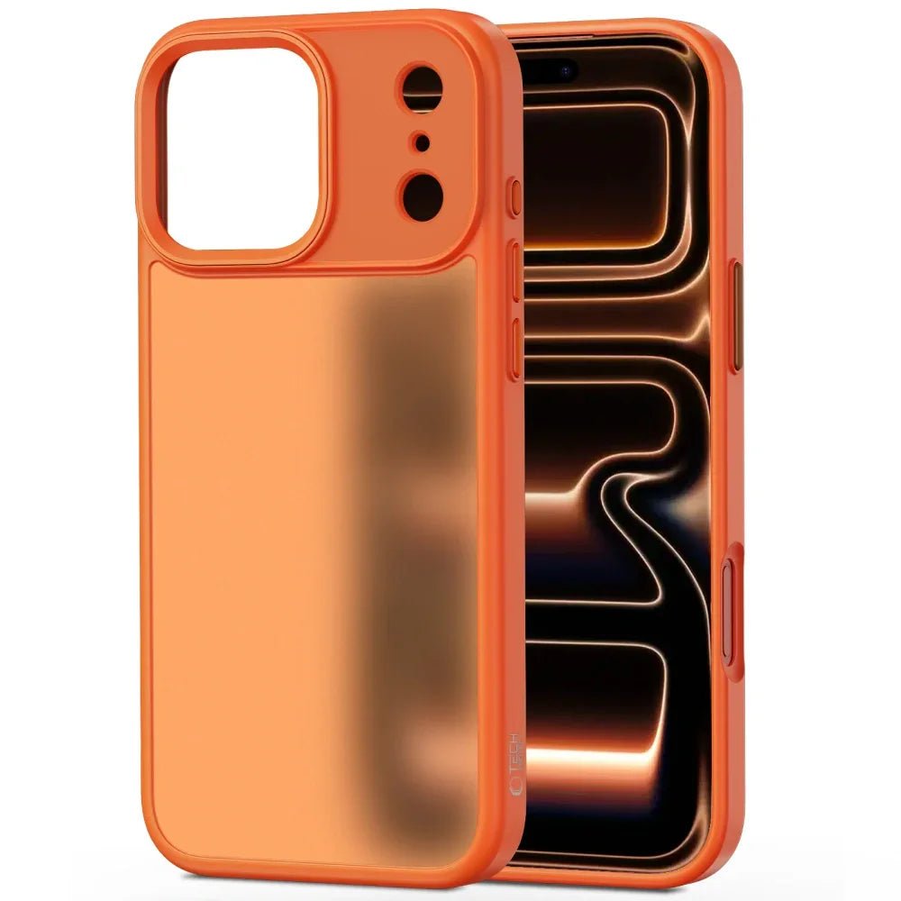 Tech - Protect iPhone 17 Pro Max - MagMat - Σκληρή Θήκη με Πλαίσιο Σιλικόνης - Matte Cosmic Orange