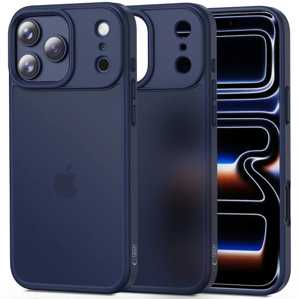 Tech - Protect iPhone 17 Pro Max - MagMat - Σκληρή Θήκη με Πλαίσιο Σιλικόνης - Matte Deep Blue
