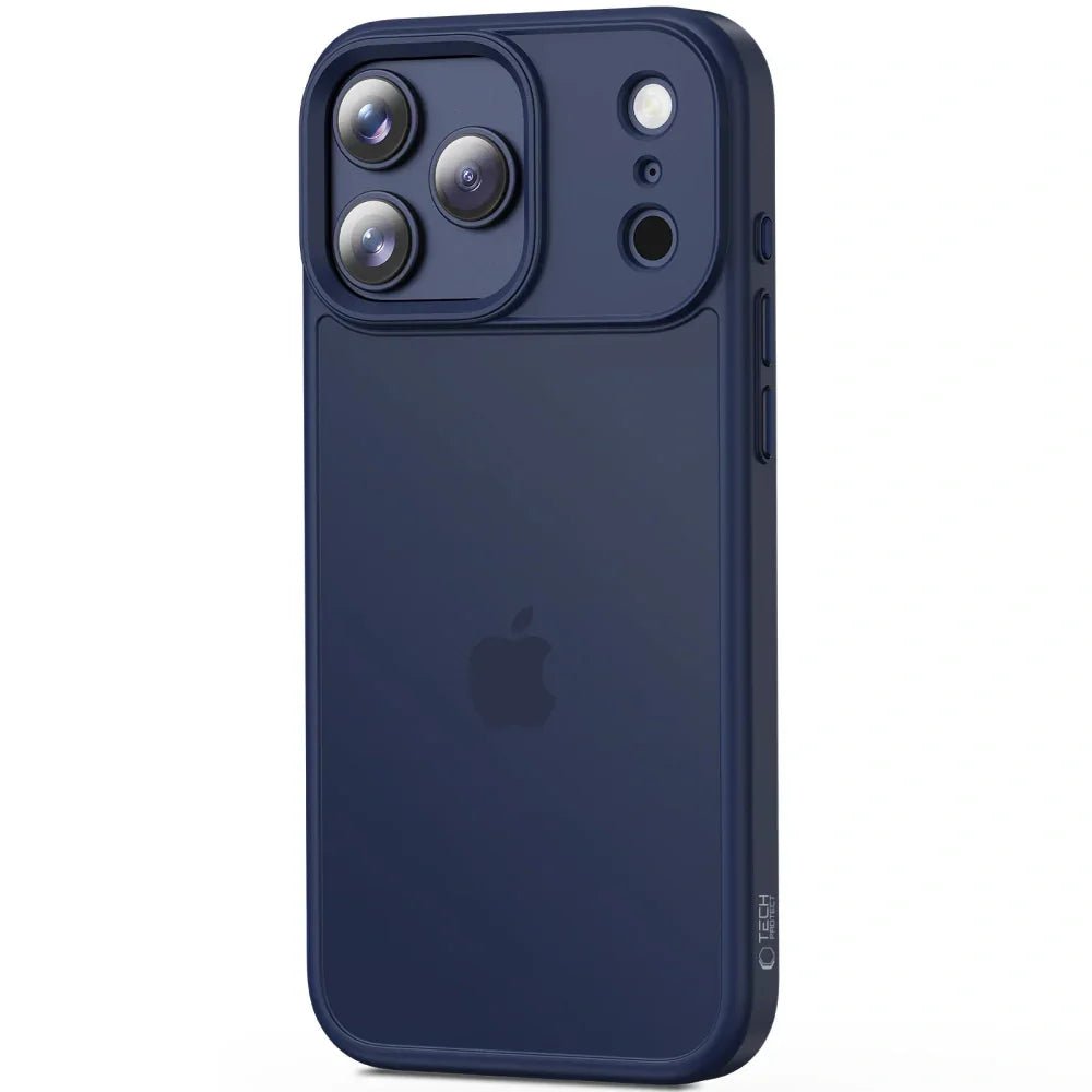 Tech - Protect iPhone 17 Pro Max - MagMat - Σκληρή Θήκη με Πλαίσιο Σιλικόνης - Matte Deep Blue