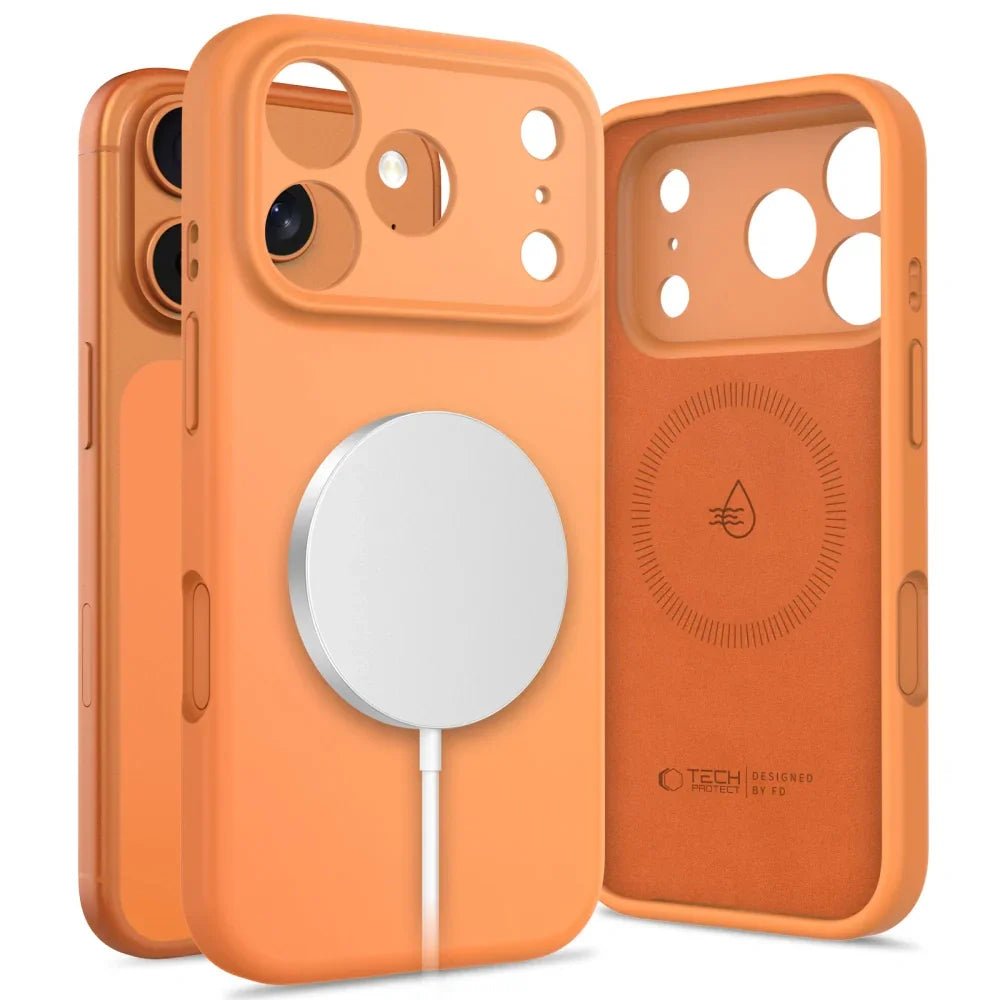 Tech - Protect iPhone 17 Pro Max - Silicone MagSafe - Θήκη Σιλικόνης - Cosmic Orange