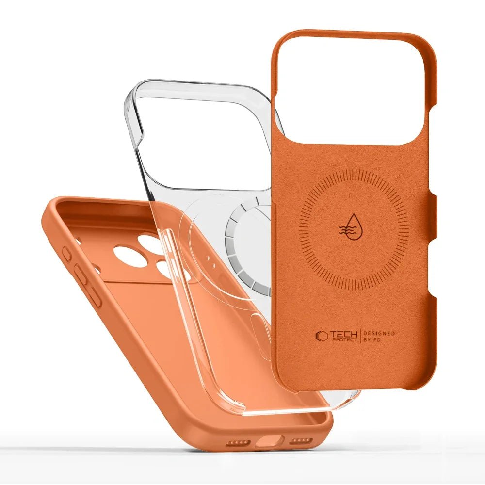 Tech - Protect iPhone 17 Pro Max - Silicone MagSafe - Θήκη Σιλικόνης - Cosmic Orange