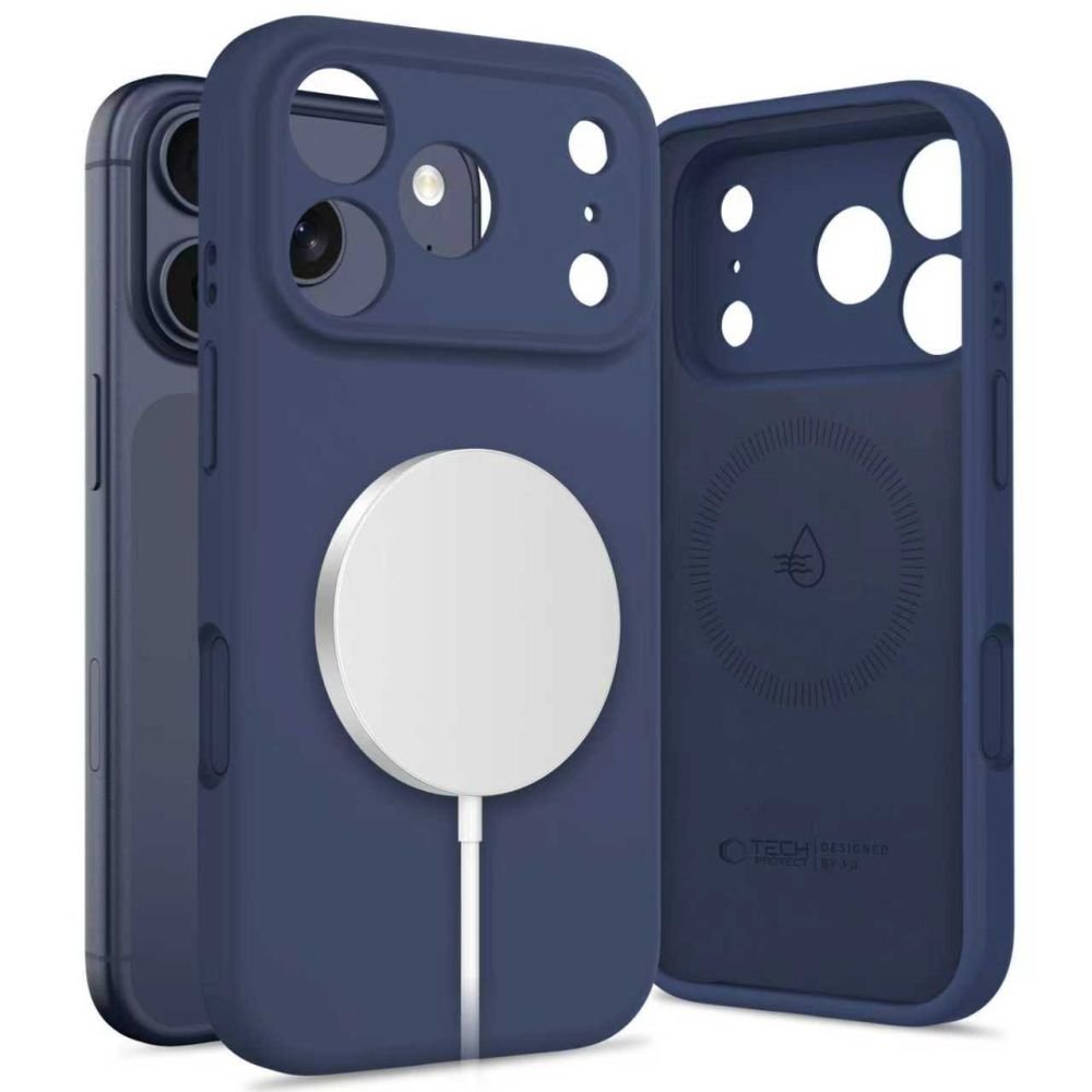 Tech - Protect iPhone 17 Pro Max - Silicone MagSafe - Θήκη Σιλικόνης - Deep Blue