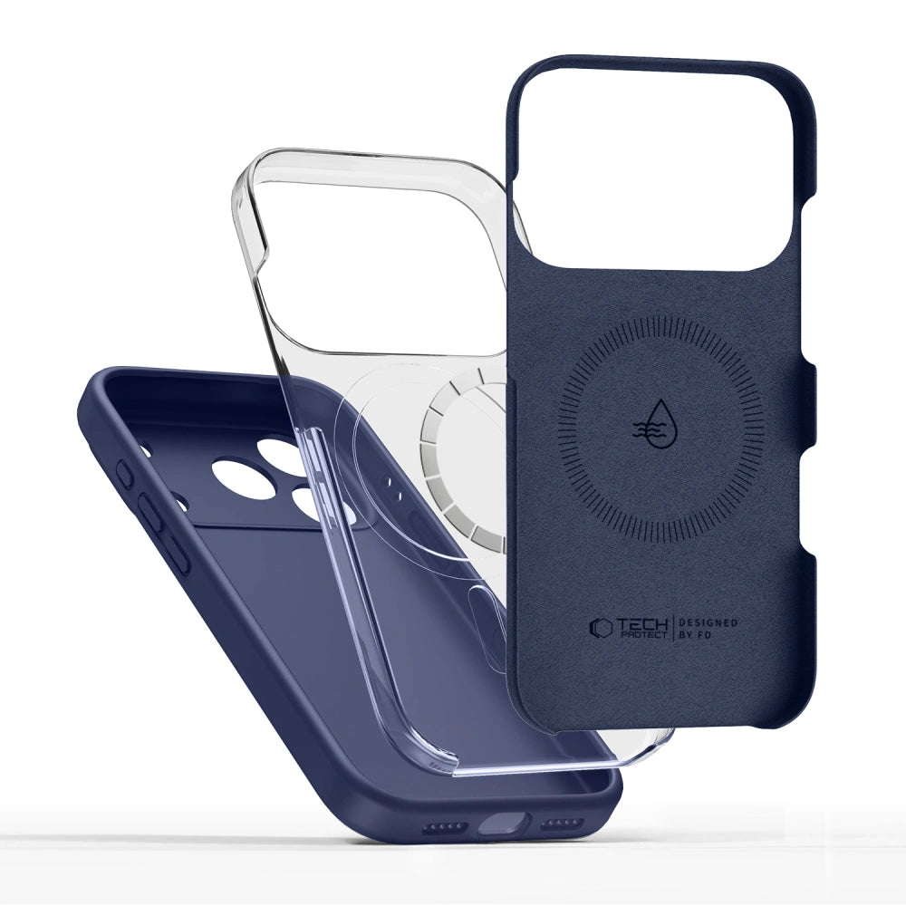 Tech - Protect iPhone 17 Pro Max - Silicone MagSafe - Θήκη Σιλικόνης - Deep Blue